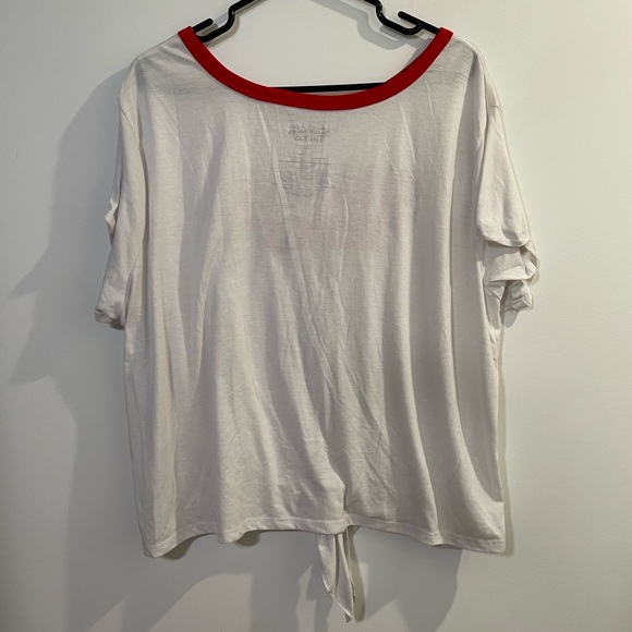 Stranger Things Tie Front Retro Tee - Official - Picture 3 of 3